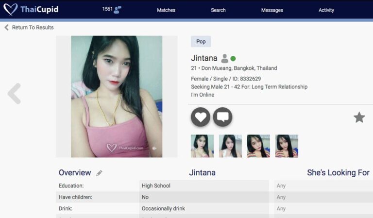 Finding Romance Online – 2023 ThaiCupid Review