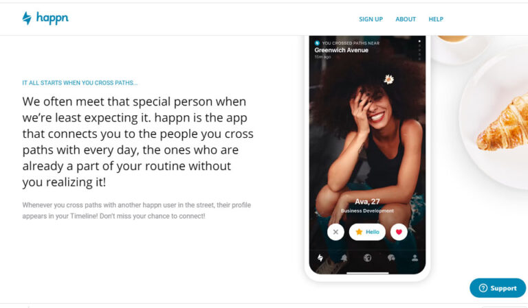 Una nueva versión de las citas: revisión de Happn