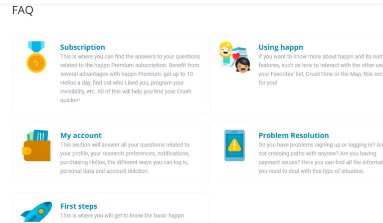 Una nueva versión de las citas: revisión de Happn