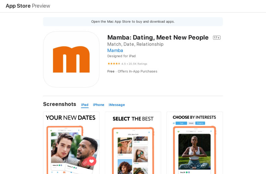 Mamba Review: A Comprehensive Look at the Dating Spot