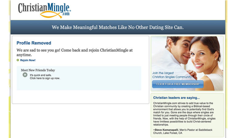Revisão de ChristianMingle: É uma boa escolha para namoro online em 2023?