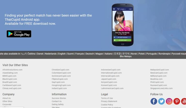 Finding Romance Online – 2023 ThaiCupid Review